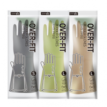 넉넉한 오버핏 컬러 고무장갑 #2