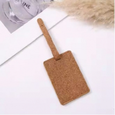 친환경 소재  코르크 네임택