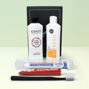 애경 샴푸  바디워시 휴대용 치약칫솔 세트