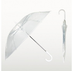무표 60자동 화이바 EVA투명 장우산