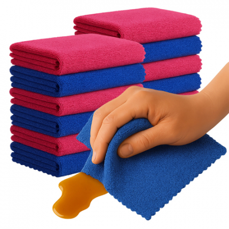 극세사 다용도 경편 크리너 타월 30x40 1P 세차용 청소행주 물흡수 걸레 #2