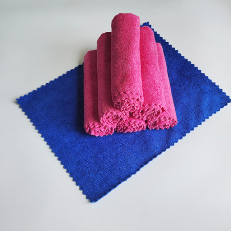 극세사 다용도 경편 크리너 타월 40x40 1P 세차용 청소행주 물흡수 걸레 #4