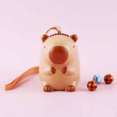 큐티 카피바라 휴대용 목걸이 선풍기 / 미니 선풍기 탁상용