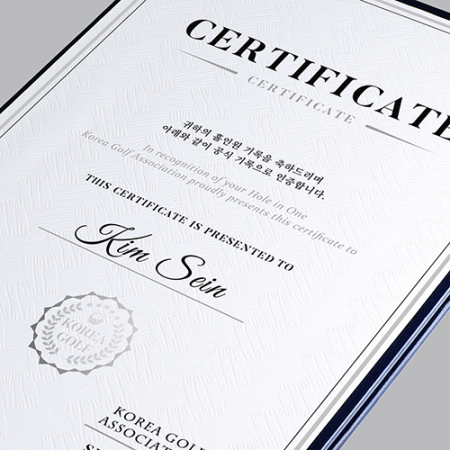 프리미엄 PU가죽 상장케이스 #3