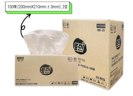 토미뽑아쓰는키친타올 곽케이스100매 #4