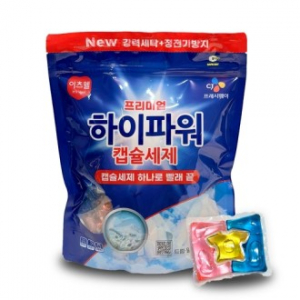 CJ 프리미엄 하이파워 캡슐세제 드럼일반 겸용 (60개입) [J1]