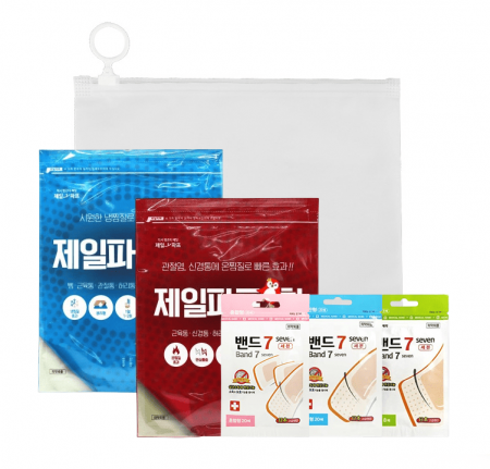 파스2&밴드 파우치세트 제일파프2p+밴드선택1 #2