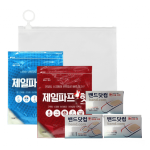 제일파프1p+밴드닷컴1p 파우치세트