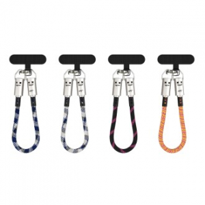 핸드폰 목걸이줄 도난방지 스트랩 C타입 충전케이블 겸용 분실방지 핸드폰줄 0.3M