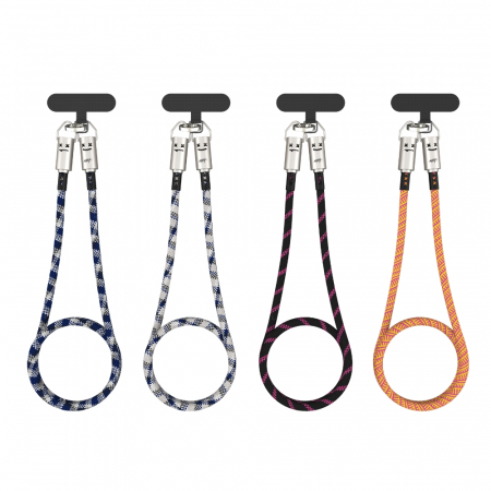 핸드폰 목걸이줄 도난방지 스트랩 C타입 충전케이블 겸용 분실방지 핸드폰줄 1.2M #2