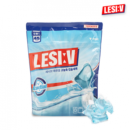 레시브 에센셜 고농축 미니 캡슐세제 1구 45개입 일반_드럼 겸용 #2