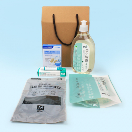 주방세제 용기+리필  방수밴드+연고 주방5종 #2