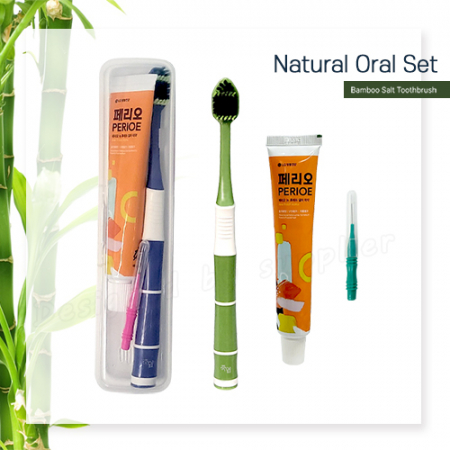 죽염광폭LG칫솔 페리오 치간1p 칫솔치약세트 #3