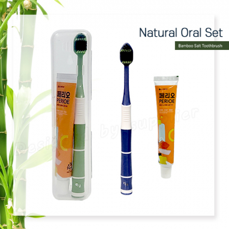 죽염광폭LG칫솔 페리오 칫솔치약세트 #2