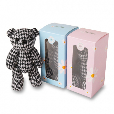 토이웍스 키링 체크 곰 인형 #2