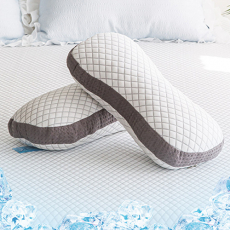 냉감 쿨 라텍스 미니 땅콩 베개 여행용 캠핑용