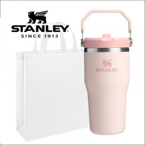 스탠리 클래식 아이스플로우 플립스트로 텀블러 2.0 591ml+부직포가방