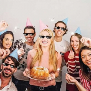 643 픽셀 아트 파티 선글라스