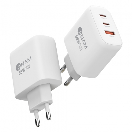 아남 PD3.0 GaN PPS PD65W 3포트 초고속 충전기 #2