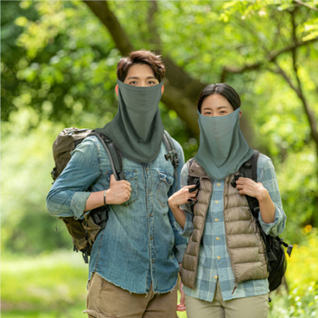 이어링 넥커버형 냉감소재 자외선차단 마스크 #3