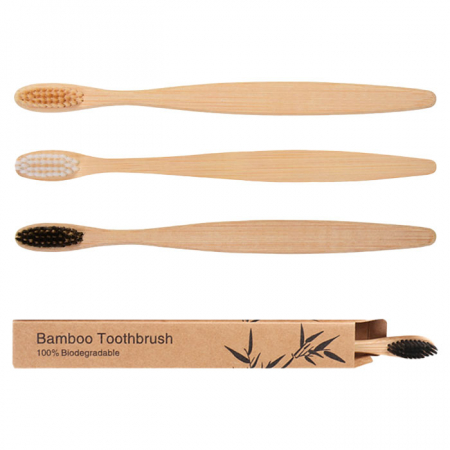 제로웨이스트 친환경 대나무 칫솔 생분해 미세모 성인용 #2