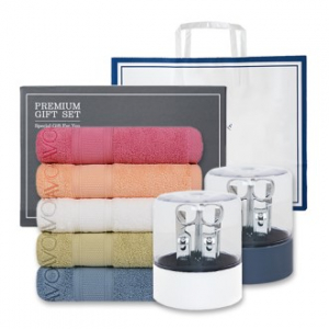 송월 프리미엄 선물 세트 (샤보렌 식스40 1P + 쓰리세븐 KR-050C 손톱깎이 세트 1P)