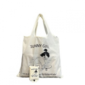 마트 시장 접이식 캐릭터 장바구니제작