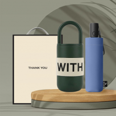 시즈넬 선물세트 위드핸들텀블러400+3단 자동 양우산