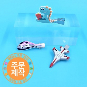 pvc캐릭터 집게형 머리핀 // 주문제작