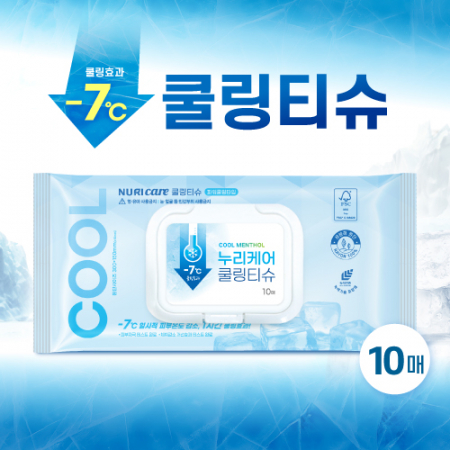 누리케어 쿨링티슈 10매 캡형 #3