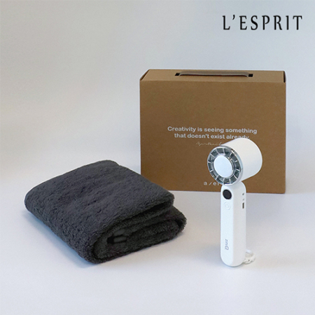 레스쁘리 스페셜 선풍기세트 B (지니큐 미니 선풍기+타올) #2