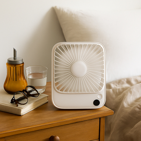 레빗 휴대용 무선 LED 데스크팬 DF-01 #3