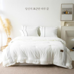 클래식 마이크로실크 포근한 호텔식 침구 차렵이불