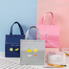 C023 후르츠스퀘어  보냉백 보온 도시락가방 소량제작 인쇄 보냉가방