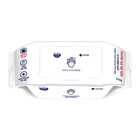 자우버 손소독티슈 50매입 캡형 [J1] #2