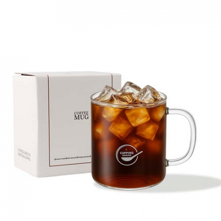커핑그라운드 내열강화유리 머그컵 선물세트 470ml 1P #4