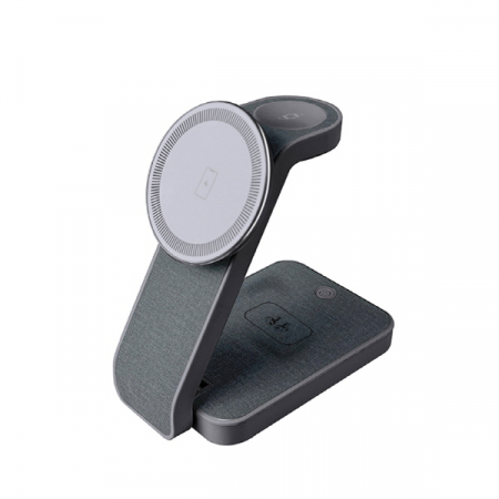 액센 A115 맥세이프 3in1 15W 접이식 3단 백색조명 고속 무선 충전기 #2