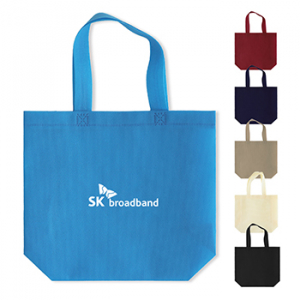 부직포가방 M자 가로형 WW2 380x320x125 // 로고인쇄