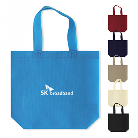 부직포가방 M자 가로형 WW1 320x240x90 // 로고인쇄