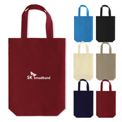 부직포가방 M자 세로형 SS3 340x410x90 // 로고인쇄