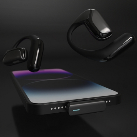 엠지텍 지링크 오픈형 이어폰 무선 블루투스 무손실 무지연 2.4GHz 이어폰 #7