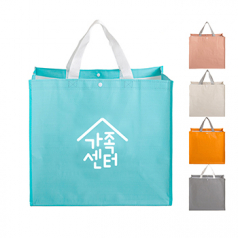 바닥보강X 타포린 수납가방 방수 캠핑가방 중형 400x350x150 // 로고인쇄