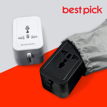 베스트픽 여행용 멀티 어댑터 (파우치포함) #2
