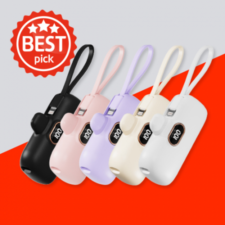 베스트픽 초고속 PD 2in1 도킹형 5000mah 보조배터리 #2