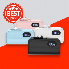 베스트픽 듀얼젠더 도킹형 5000mah 보조배터리