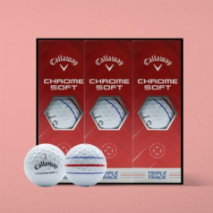 캘러웨이 erc 소프트 9구 (3pc) 트리플 트랙 9구 골프공 로고인쇄