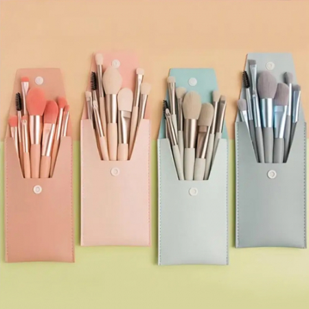 831 휴대용 메이크업 브러쉬 8종 세트 #2