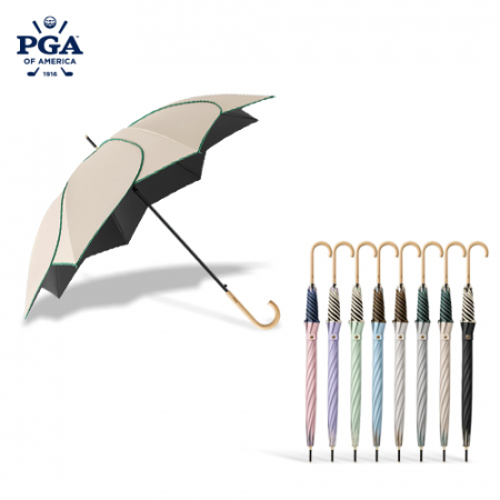 PGA 57*8K 페브릭꽃잎곡자 장우산 케이스별도구매(0215676) #2