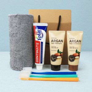 기라로쉬 코마사타올 200g 크리오 덴티메이트 치약150g 미세모칫솔 3개 과일나라 샴푸 세트