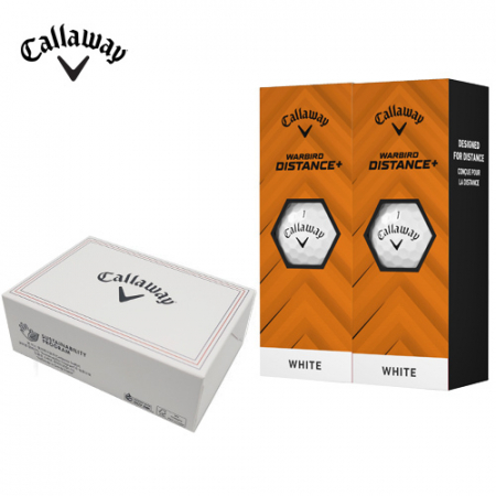 캘러웨이 워버드 디스턴스 화이트 6구